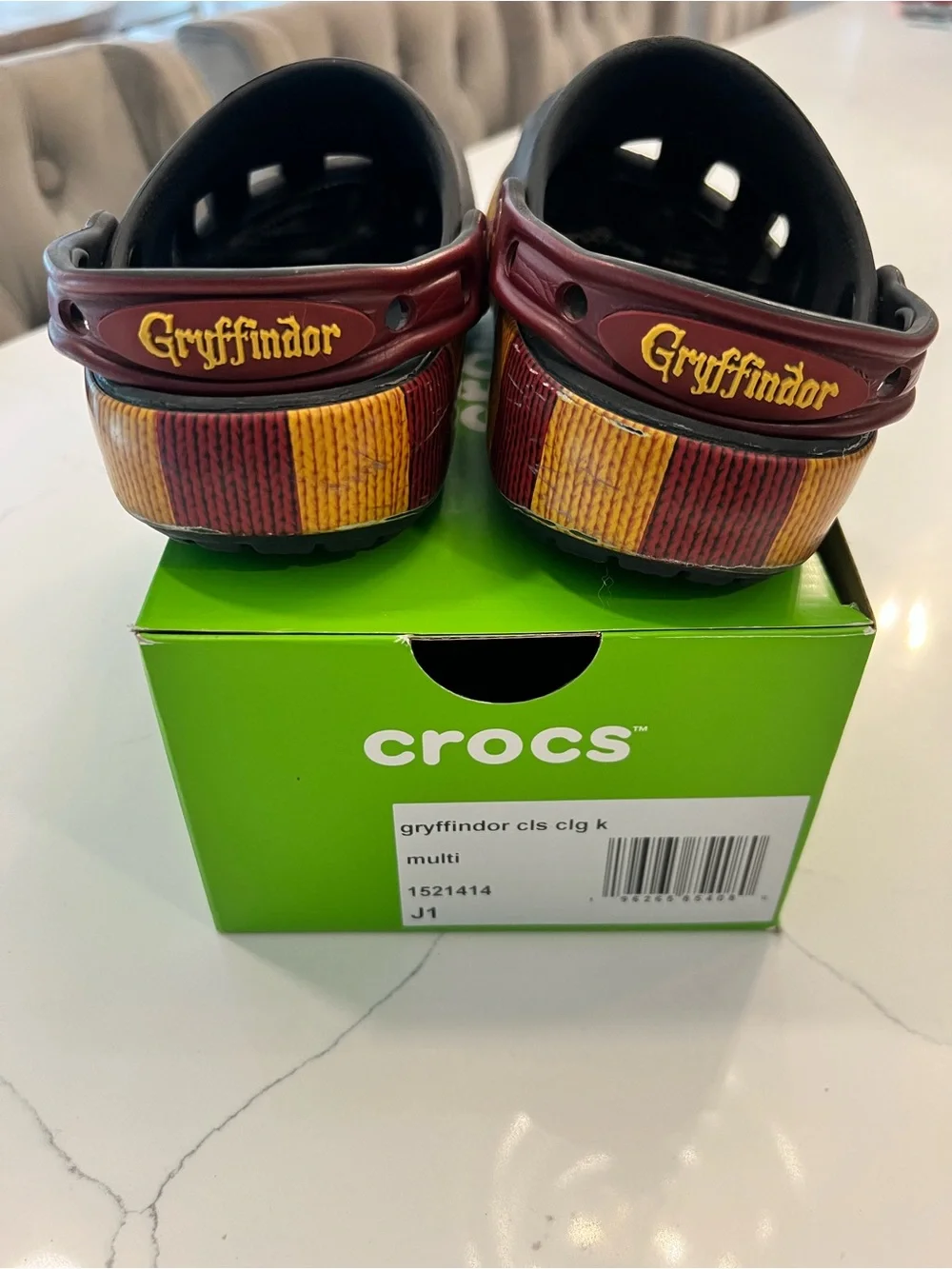 CROCS Kids Harry Potter Gryffindor with jibbitz’s